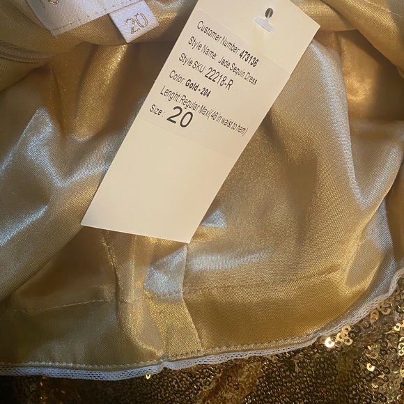 Jade Sequin Dress - Picture 2 of 4
